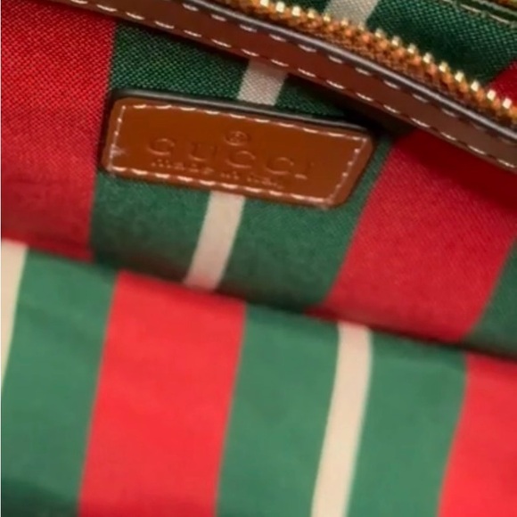 Beige and Brown Shoulder Bag, New - Picture 10 of 15